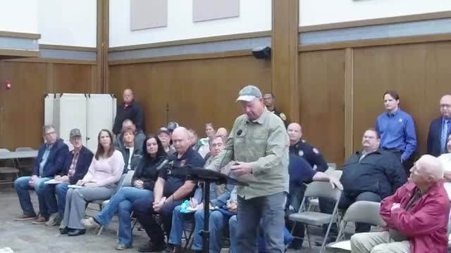 Myersville residents oppose emergency services district tax in heated community meeting