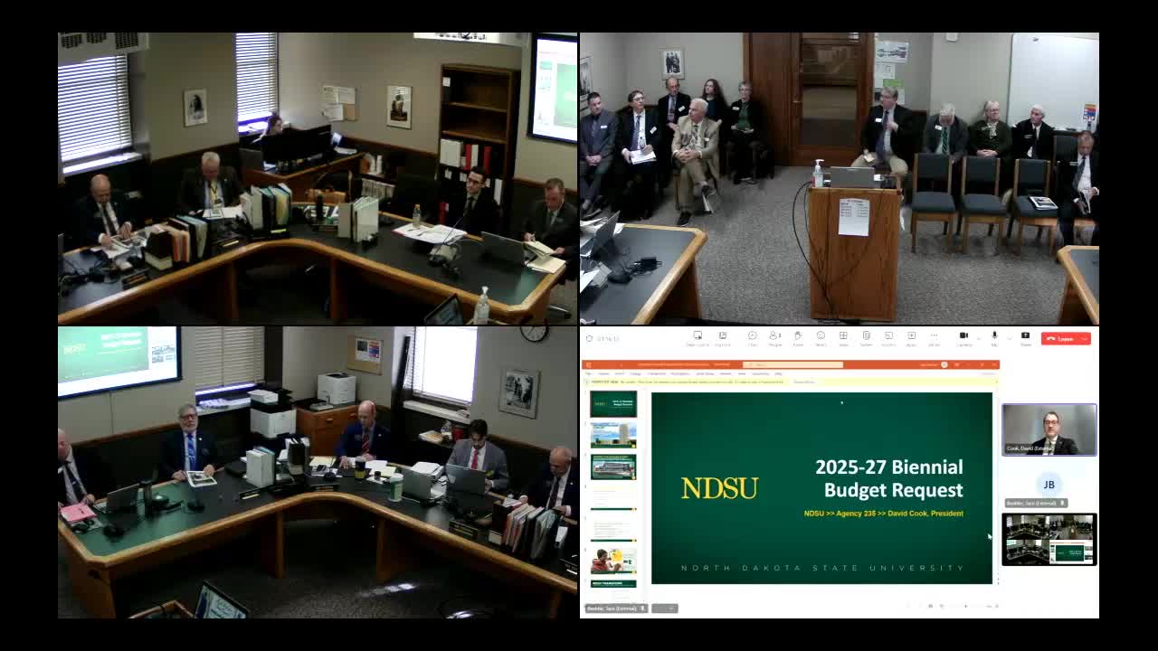 NDSU president outlines "New Horizons" plan, seeks seed and program funding