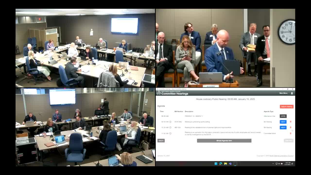 House Judiciary committee hears public testimony for and against putting sports betting on the 2026 ballot