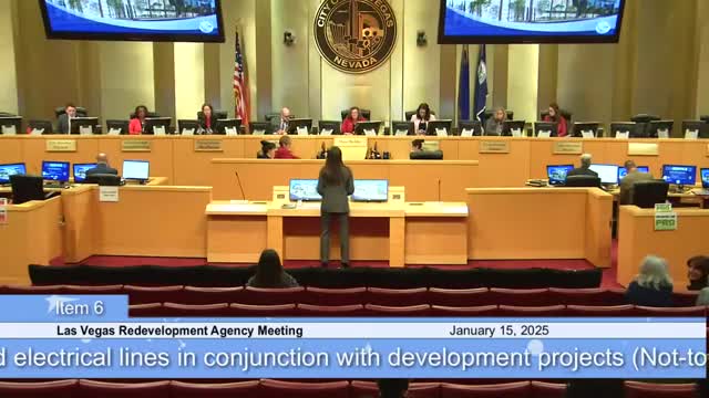 Las Vegas RDA approves $2 million pilot to reimburse developers who underground utilities