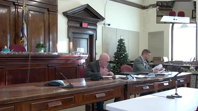 Hampshire County Commission votes at a glance — Jan. 14, 2025