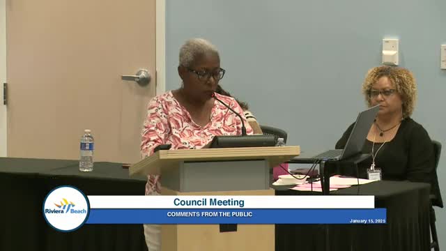 Riviera Beach residents demand accountability over water scandal and call for investigations