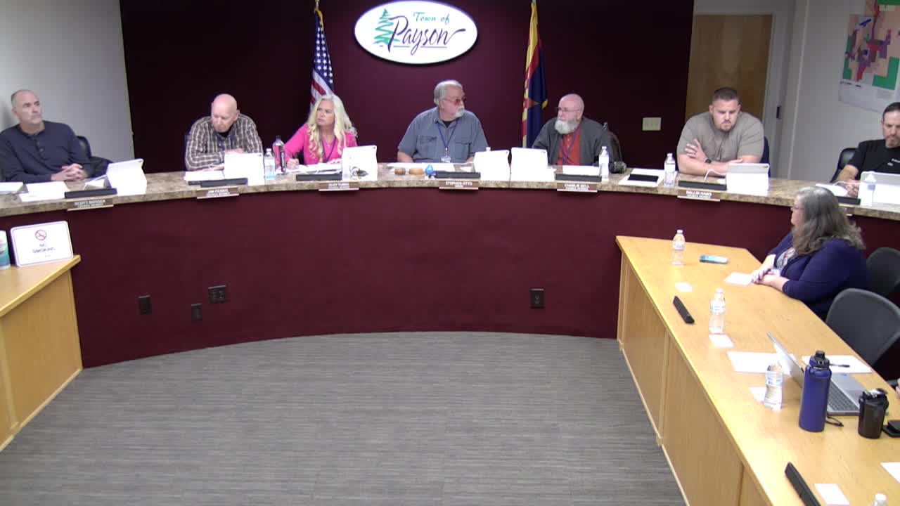 Payson Council Divided Over Charlie Sarafin's Interim Town Manager Bid Amid Community Backlash