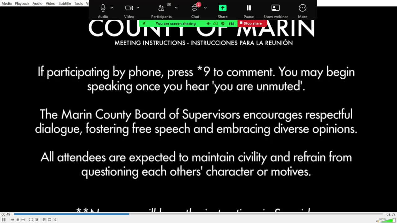 Marin County Board swears in first Black supervisor amid calls for community engagement