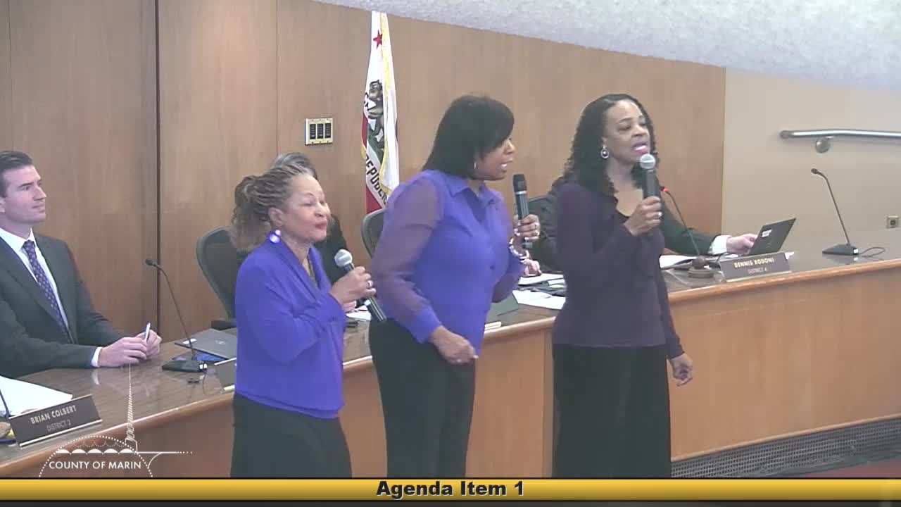 Marin County swears in new supervisors; board elects Mary Sackett president