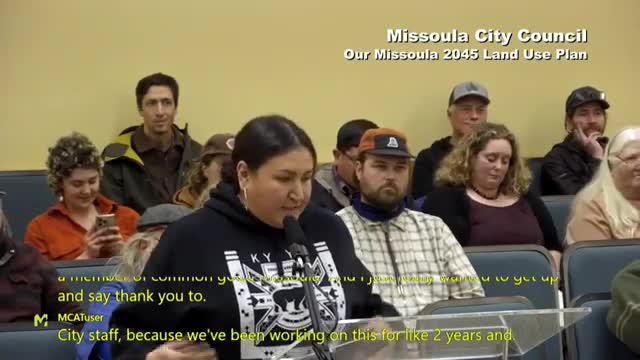 Missoula community celebrates new land use plan emphasizing affordable housing and indigenous input