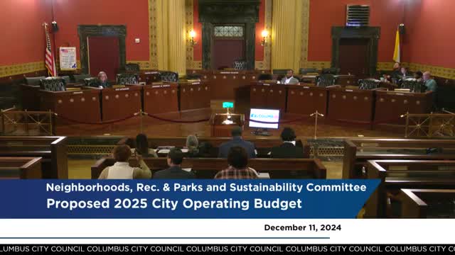 Neighborhoods department seeks $15.2 million for 2025; 311 improvements and youth funding highlighted
