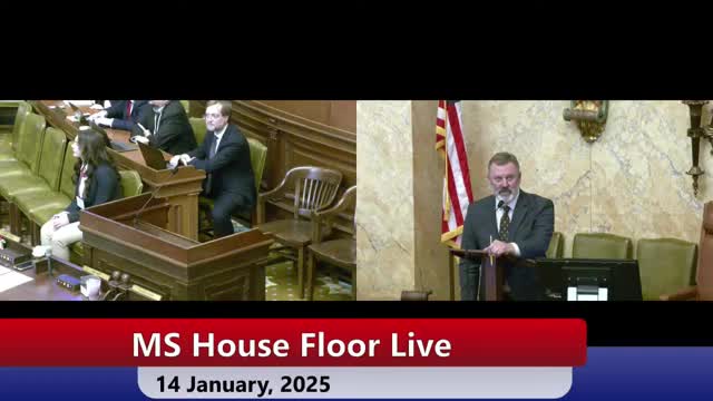 Mississippi House schedules multiple committee hearings; approves procedural motions