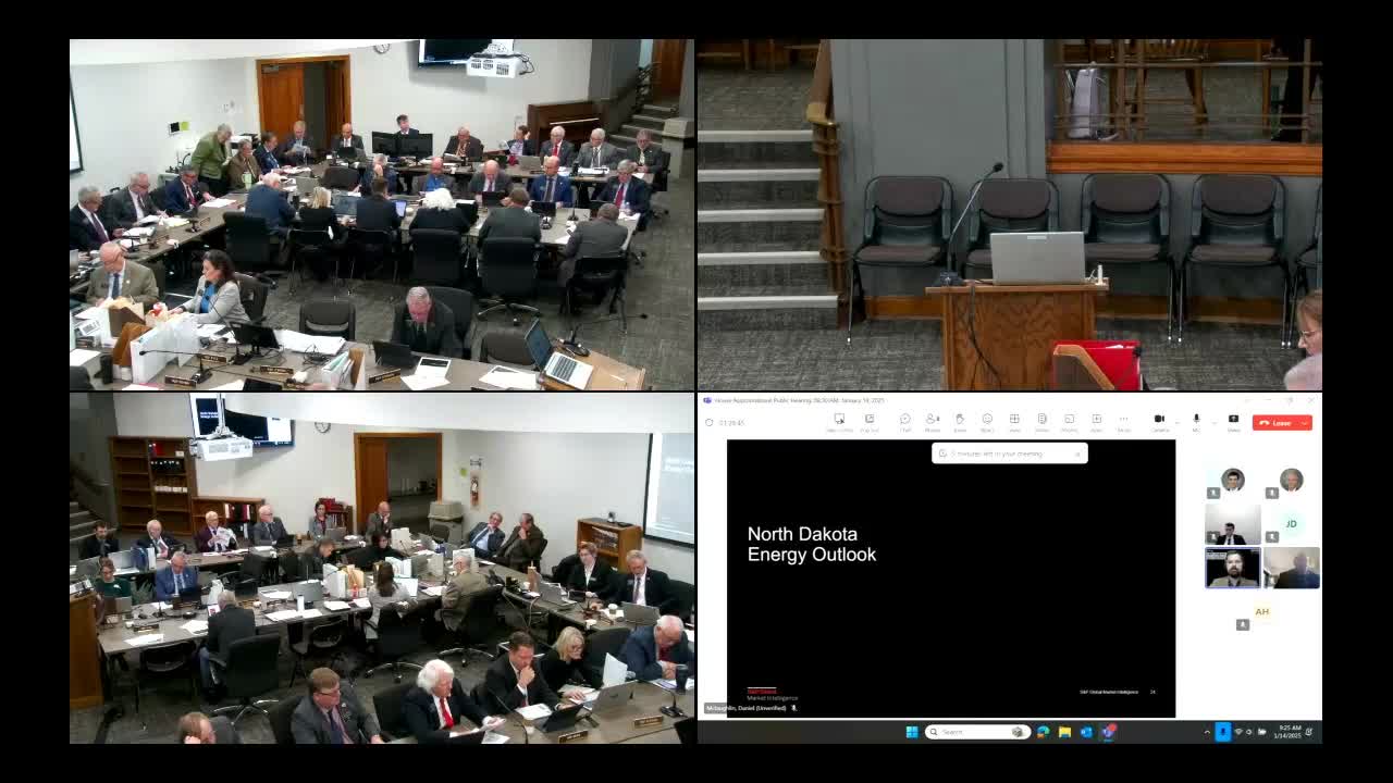 S&P presenters outline stable DUC inventory and broader economic risks; lawmakers press for payroll and debt impact details