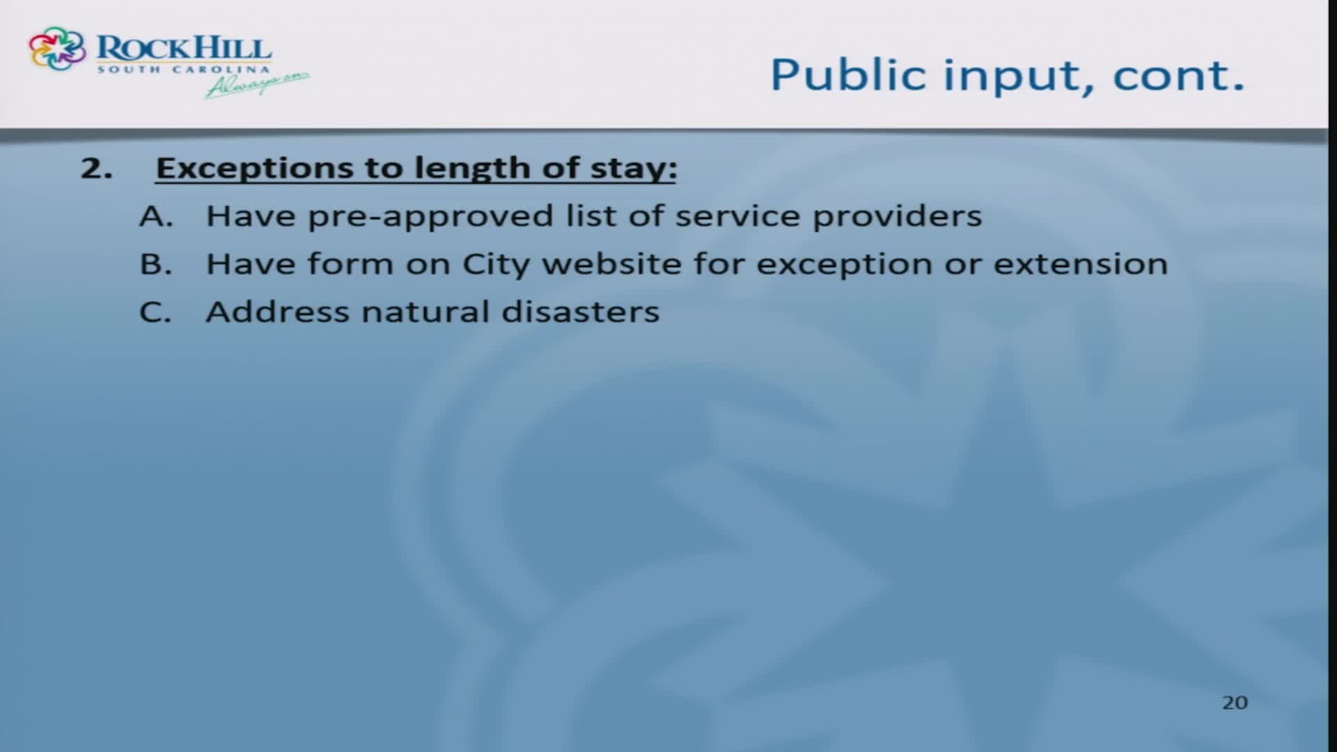 Rock Hill officials propose new hotel regulations to combat homelessness and crime