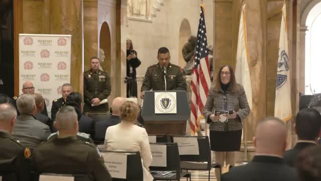 Healey, Driscoll and Guard leaders mark 388th birthday with commissioning, awards and $2,000 employer tax credit