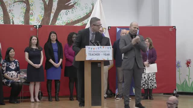 Miss Sparrow honored as Teacher of the Year for innovative special education approach