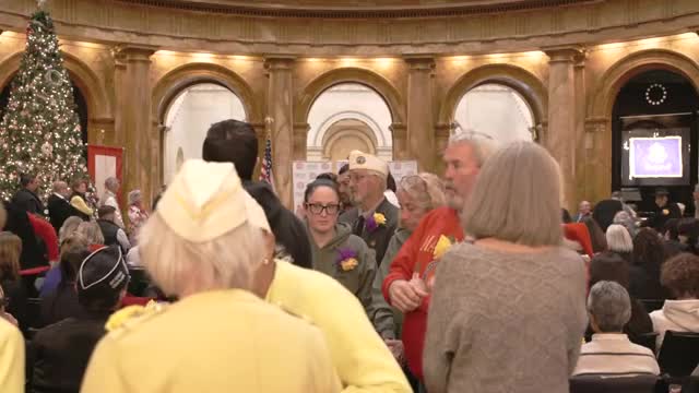 Gold Star families gather to honor fallen service members and promote peace