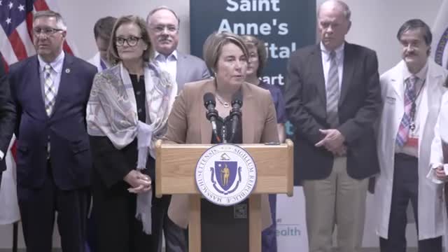 Massachusetts Governor celebrates saving 13000 healthcare jobs amid Stewart bankruptcy crisis