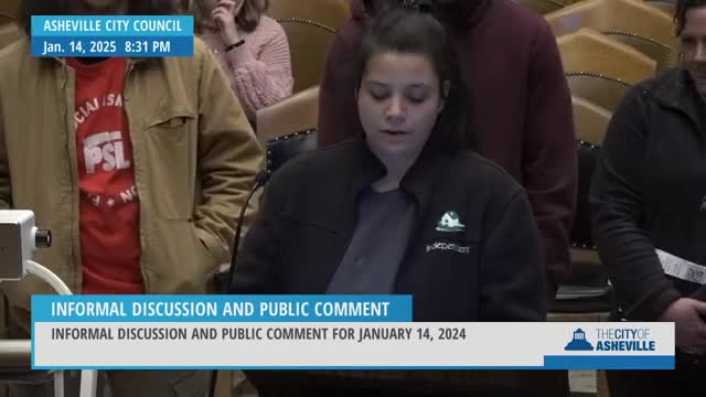 Asheville residents demand extension of hotel vouchers amid winter homelessness crisis