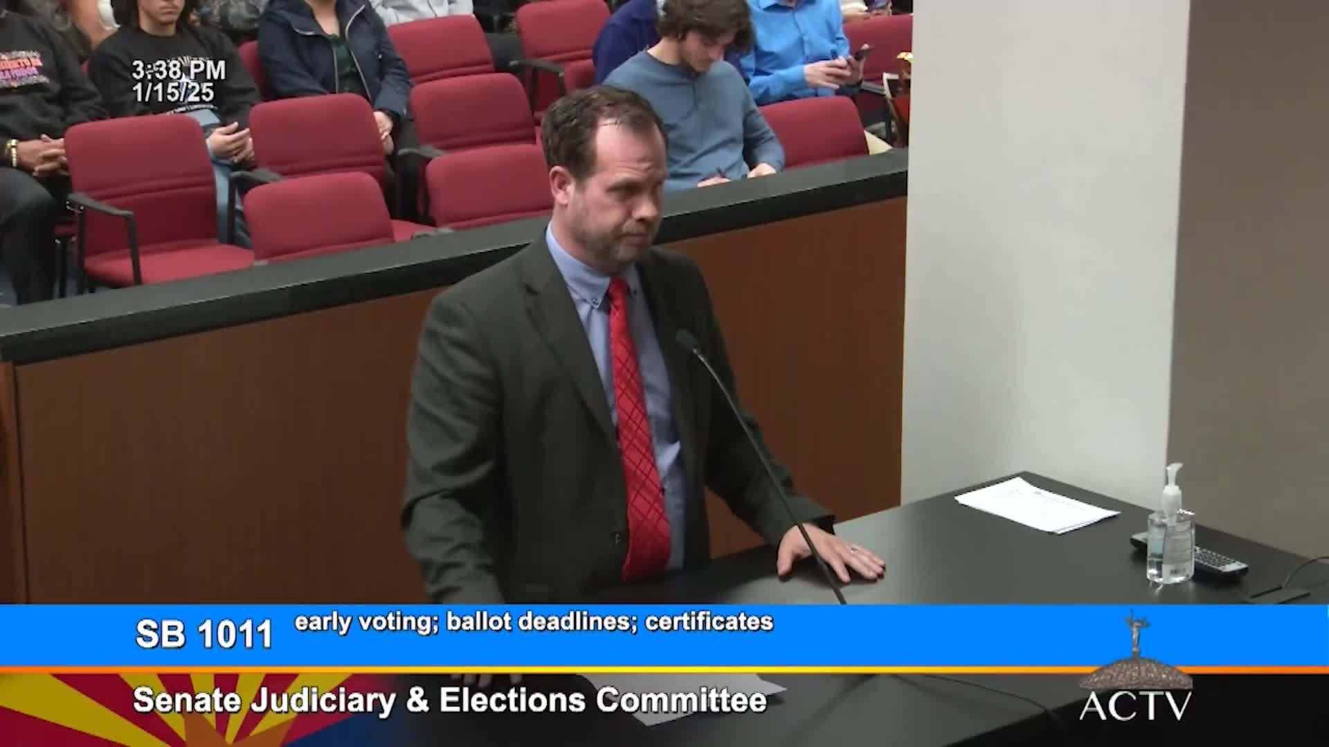 Senate discusses voting access solutions amid bomb threat concerns at polling places