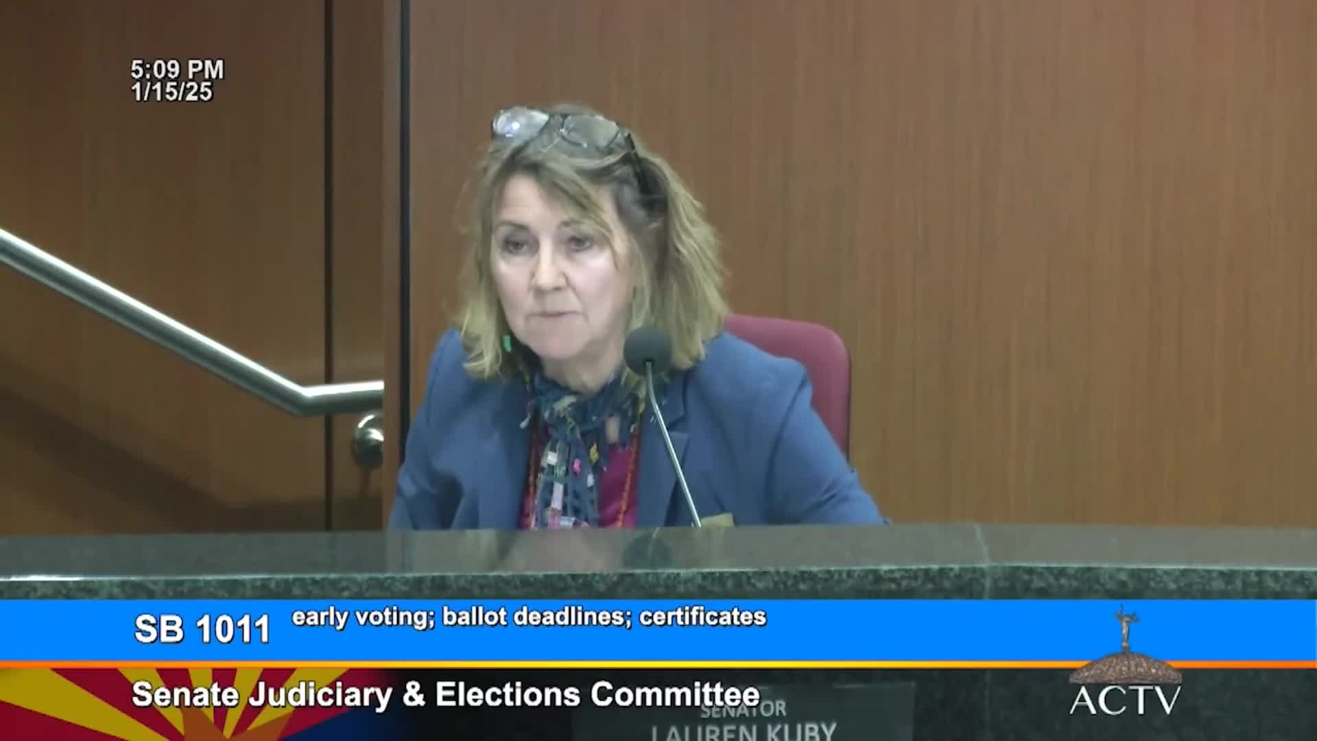 Arizona lawmakers clash over election bill aimed at balancing voter access and timely results