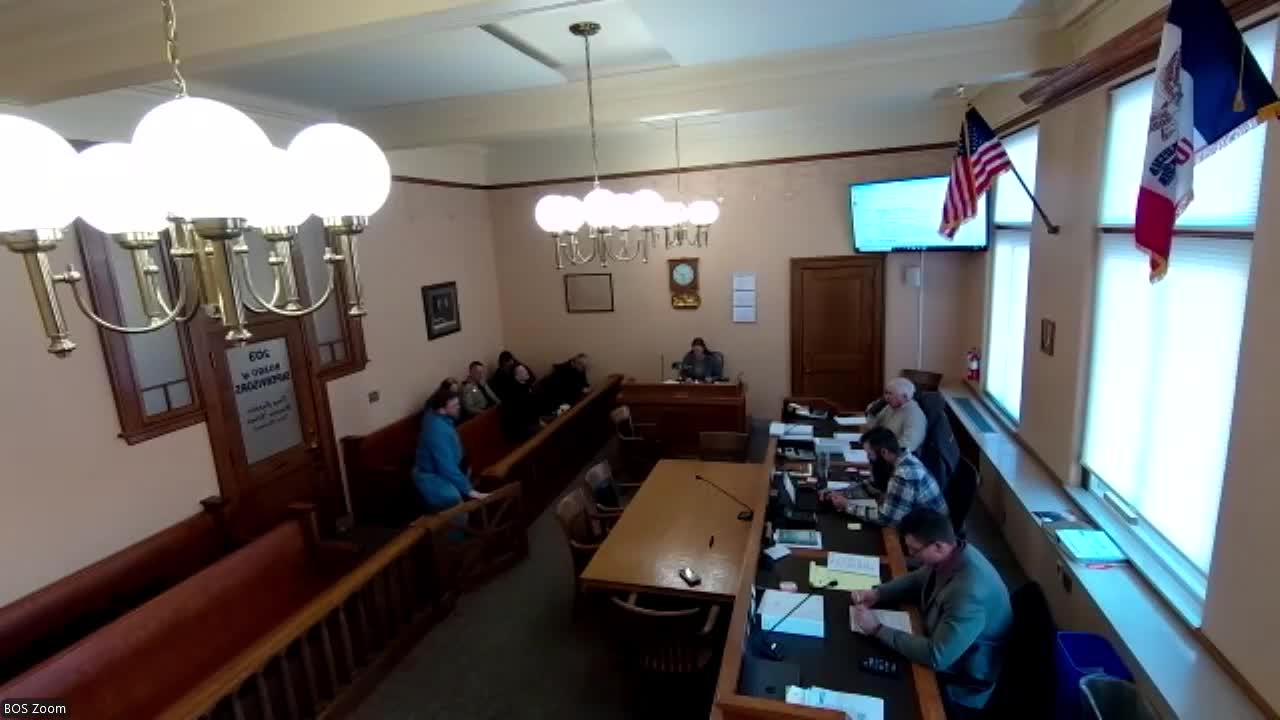 Public hearing held on reclassifying rural stretch near Minions Street; no final action taken