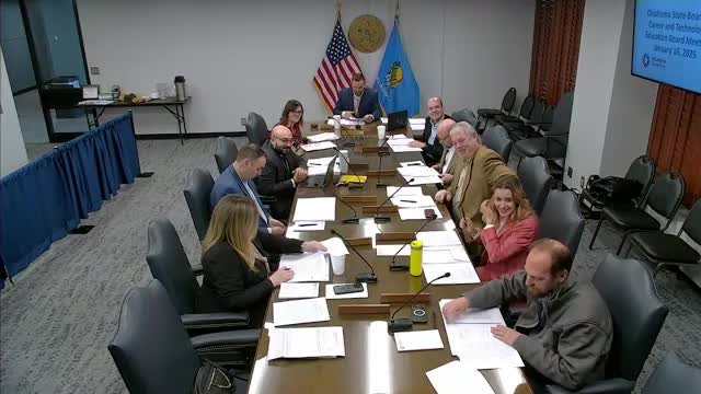 CareerTech board adopts permanent rule changes across Title 780 chapters