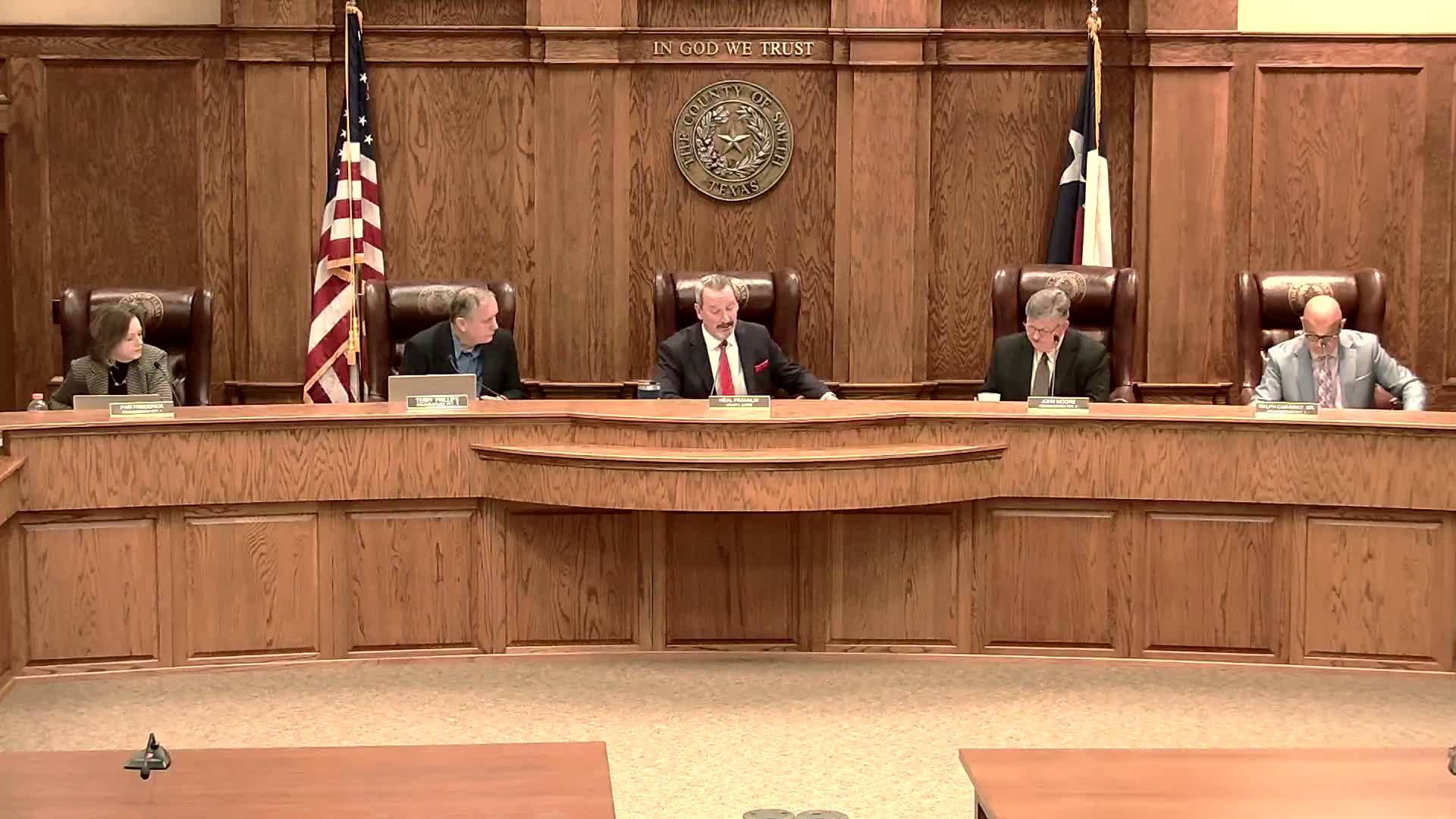 Smith County court approves ARPA contract awards, MOU for IT upgrades and several personnel actions