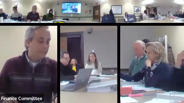 Finance Committee flags rising health and retirement costs in townwide expense review