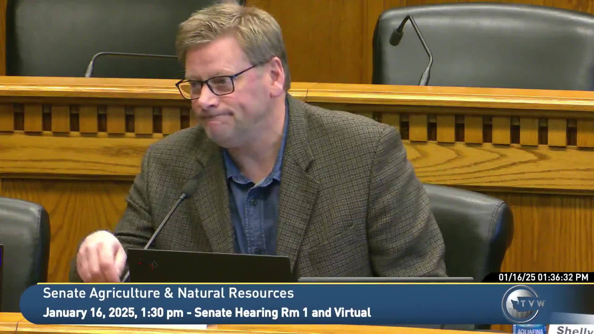 Senate committee hears bill to exempt small Washington farms from sales tax on certain equipment