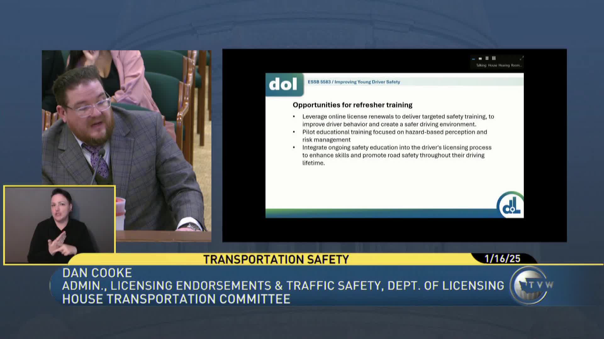 State licensing official proposes phased expansion of driver education and graduated licensing