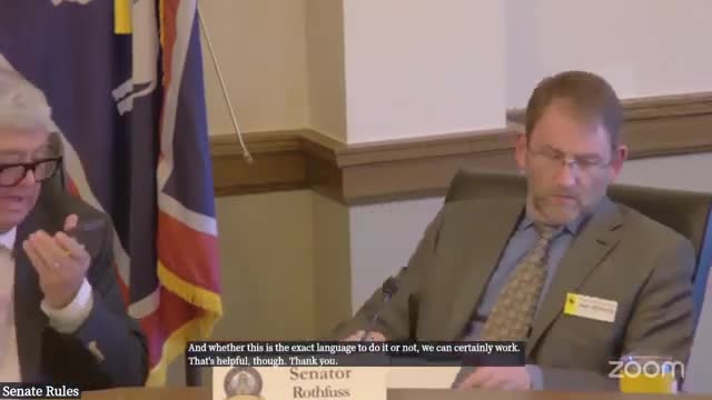 Committee examines rules tied to House Bill 158 to add push-button electronic voting; senators voice concerns about transparency and 'ghost voting'