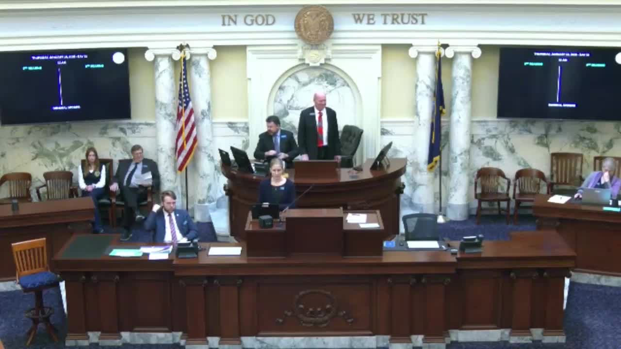 Idaho House approves journal, refers bills to committees and adjourns to Jan. 17