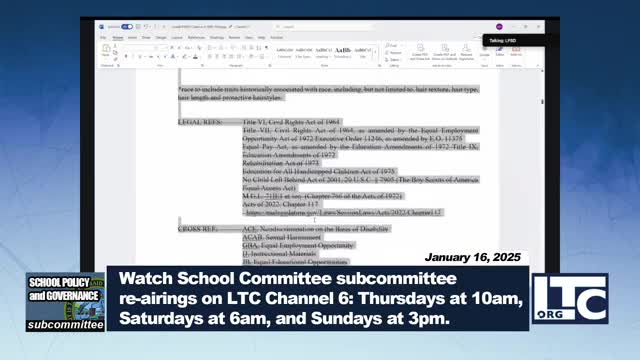 Federal ruling prompts Lowell subcommittee to revert Title IX-related policies to 2022 MASC versions