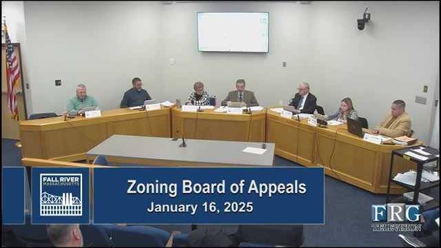Fall River ZBA approves subdivision at 102 Mison Street with parking condition