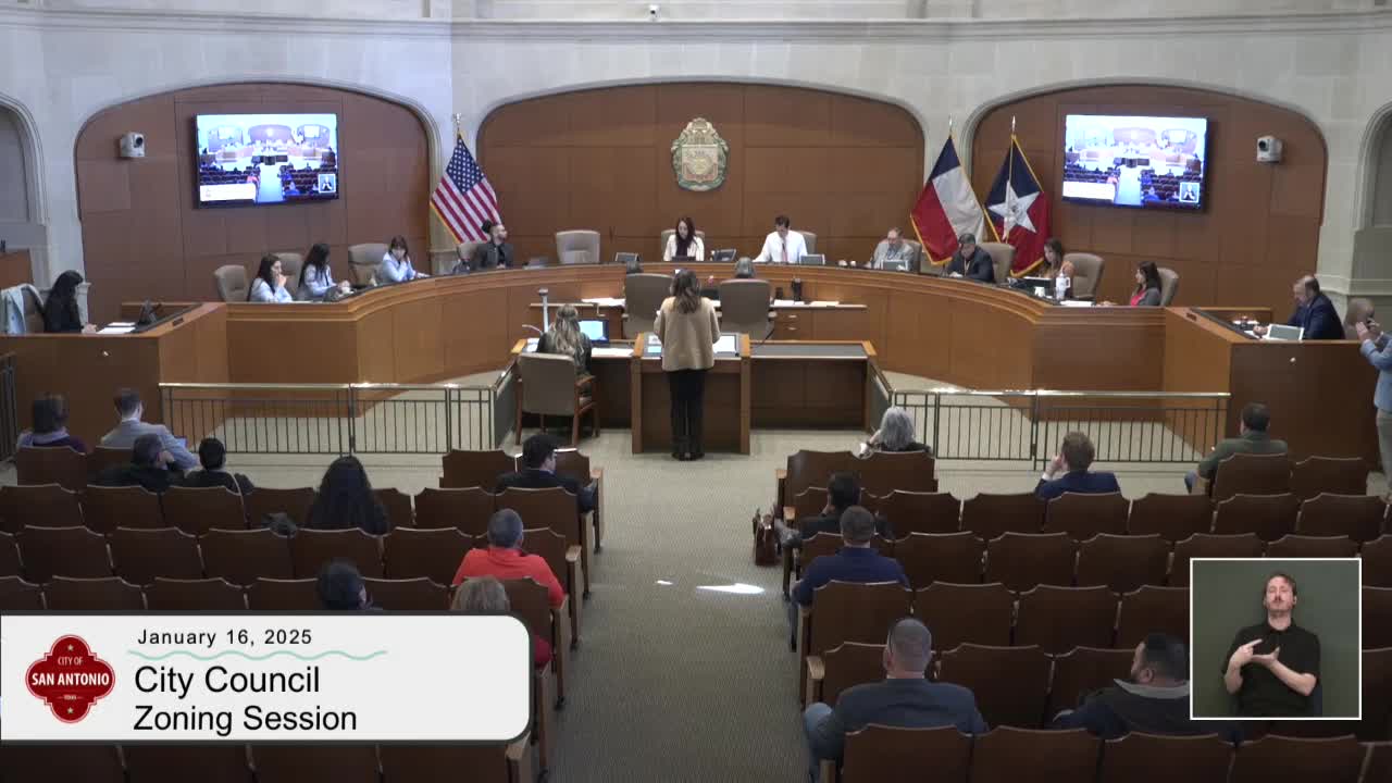 Council approves rezoning for auto and light truck repair on Dunnup Road with screening and access conditions