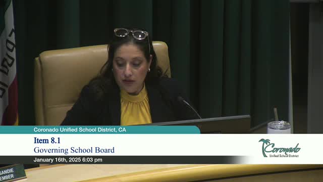 Board reviews freshman FIE course materials in first reading; counselors helped shape curriculum