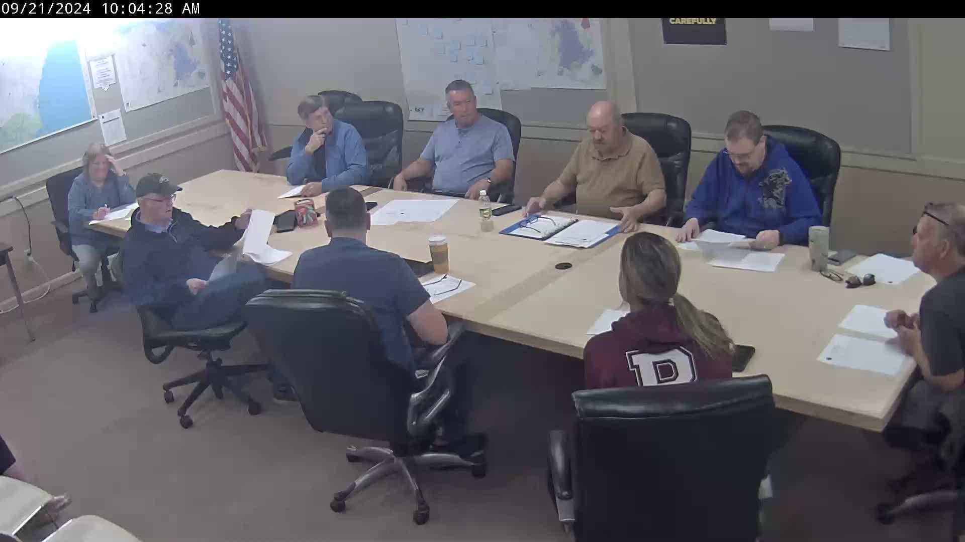 Greenland selectmen review budget schedule, approve minutes