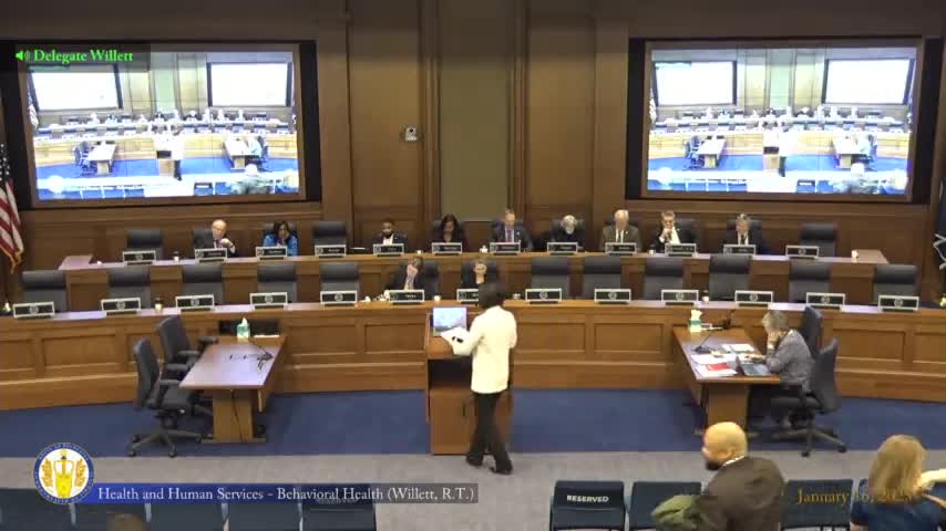 Subcommittee backs bill to form work group on sustainable funding for forensic nursing