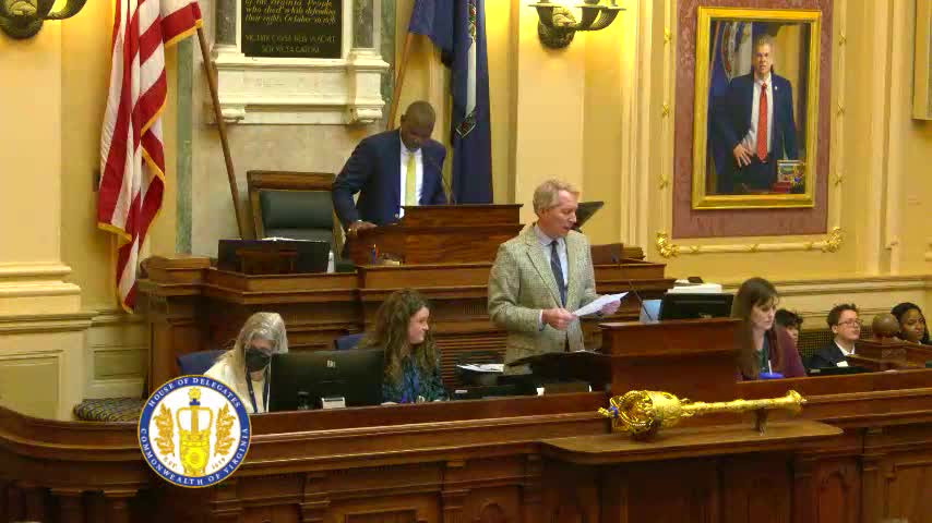 House adopts resolutions honoring Lawrence Douglas Wilder and Miss Virginia Carlaire Swanson