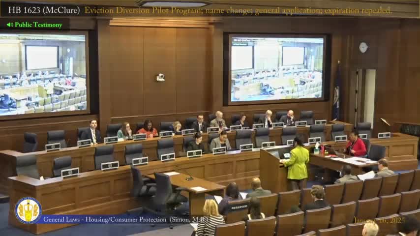 Subcommittee backs making eviction-diversion courts permanent and optional statewide