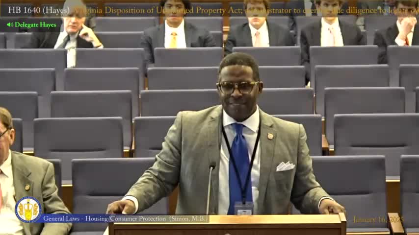 Subcommittee advances bill requiring Treasury and Taxation to coordinate on finding owners of unclaimed property