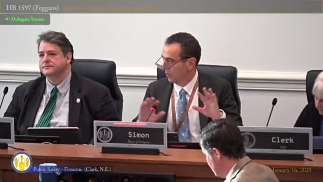 Substitute safe‑storage bill advances from subcommittee after amendment; motion to table fails 5-4