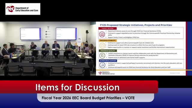 Board prioritizes childcare access amid rising waitlist and workforce challenges