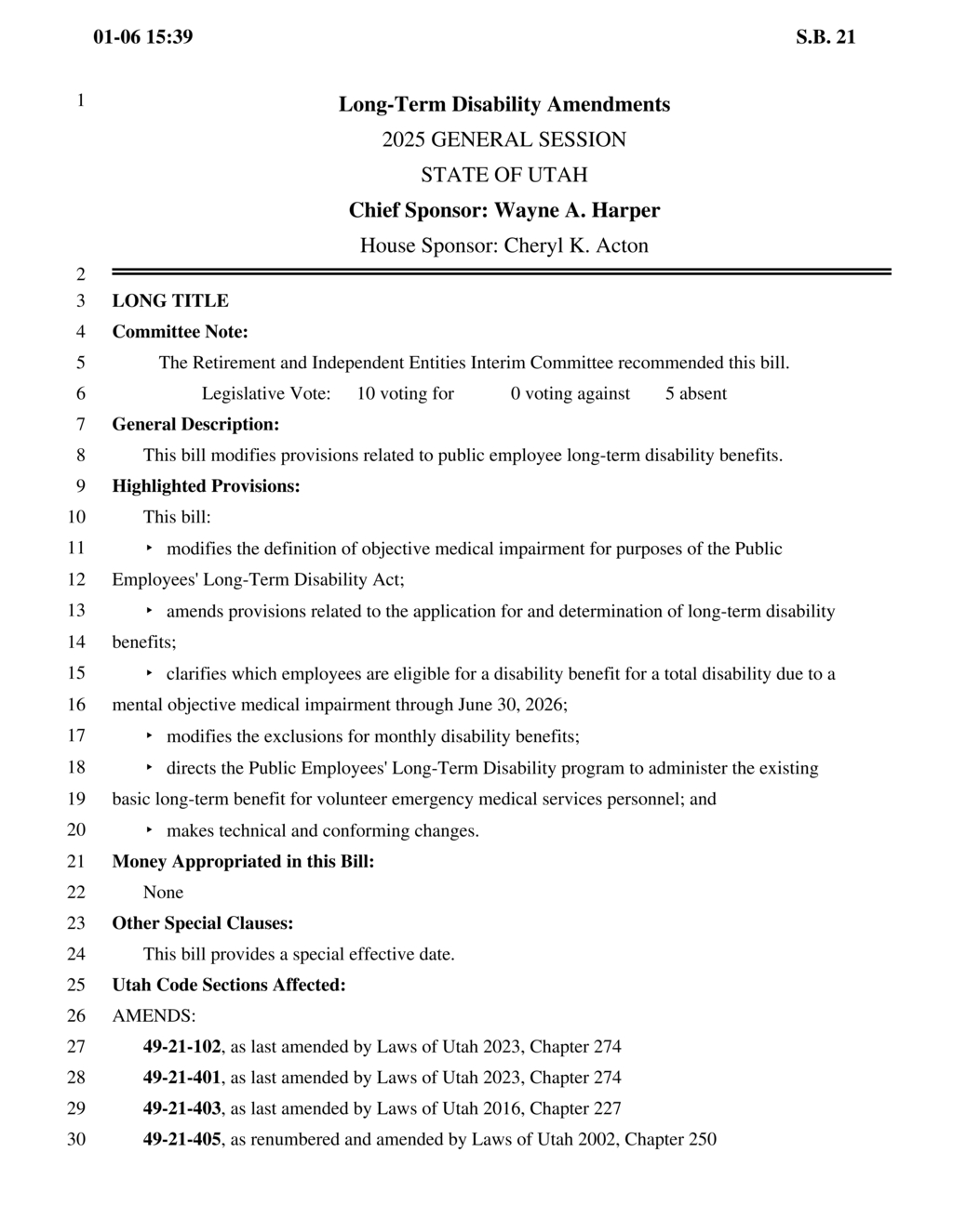 New disability benefits policy ensures 100% salary for eligible state employees