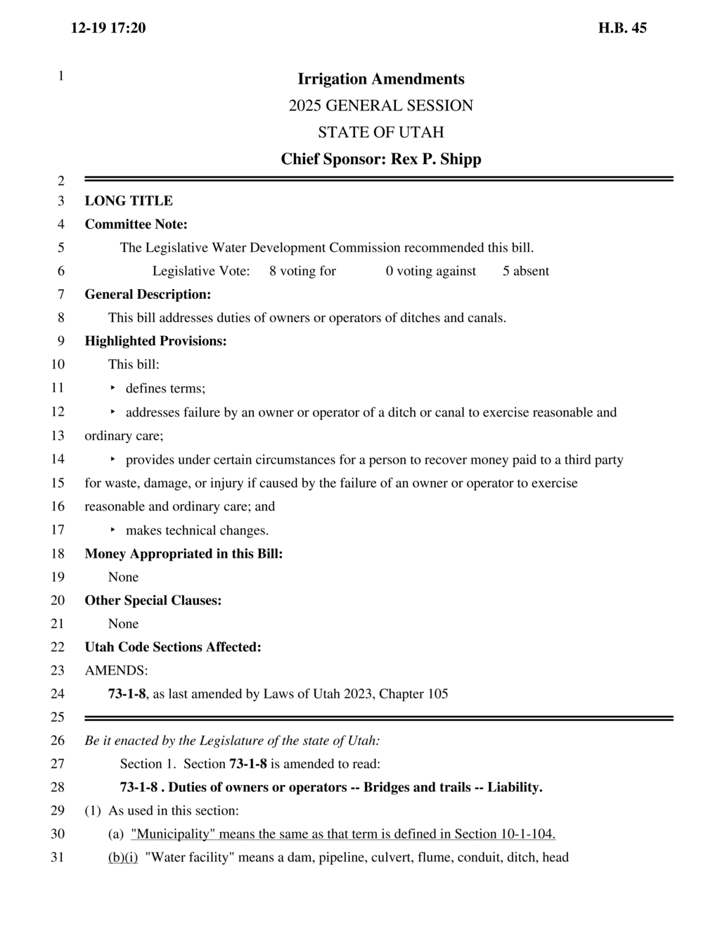 New water facility regulations outline maintenance duties to prevent waste and public safety risks