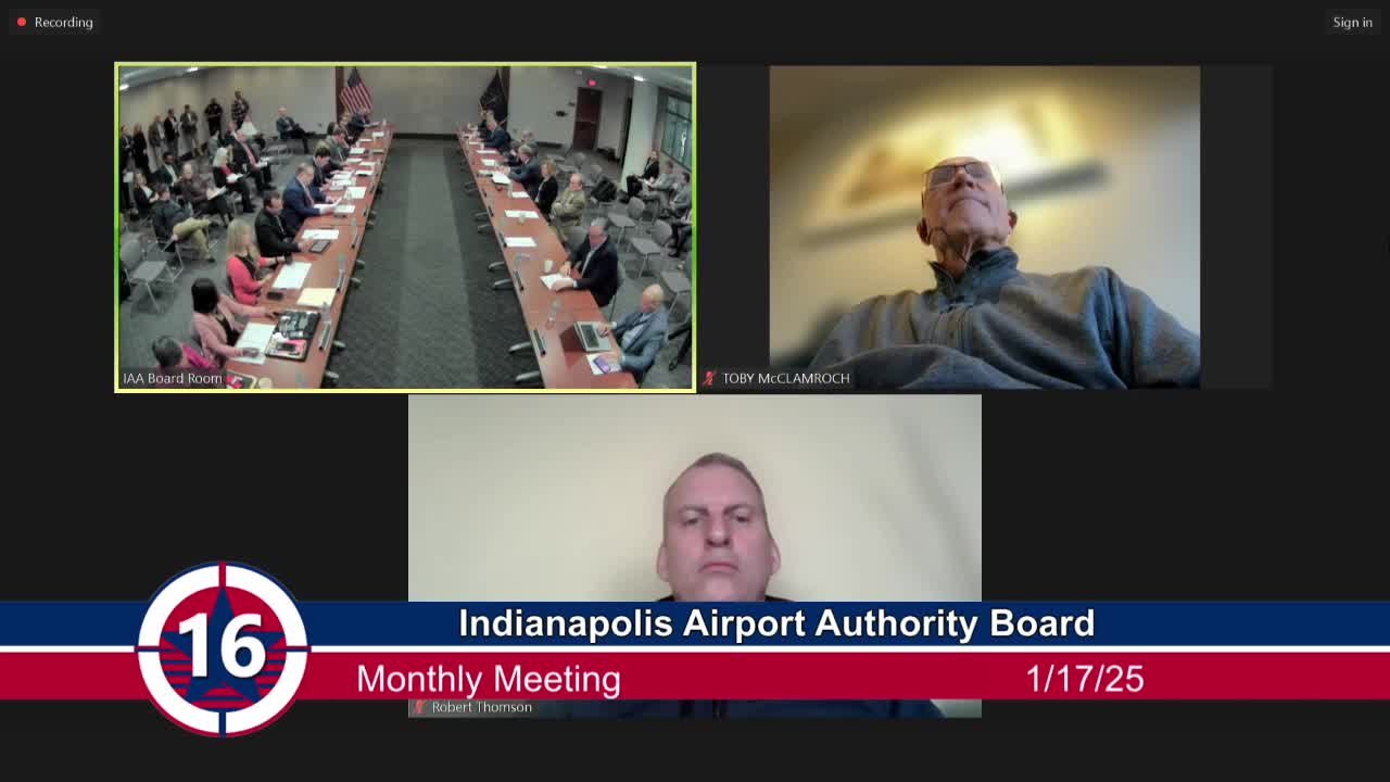 Indianapolis Airport Authority elects officers, approves three procurement items totaling about $1.4 million