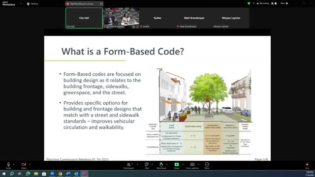 City Council unveils form based code to transform town center into vibrant mixed-use neighborhood