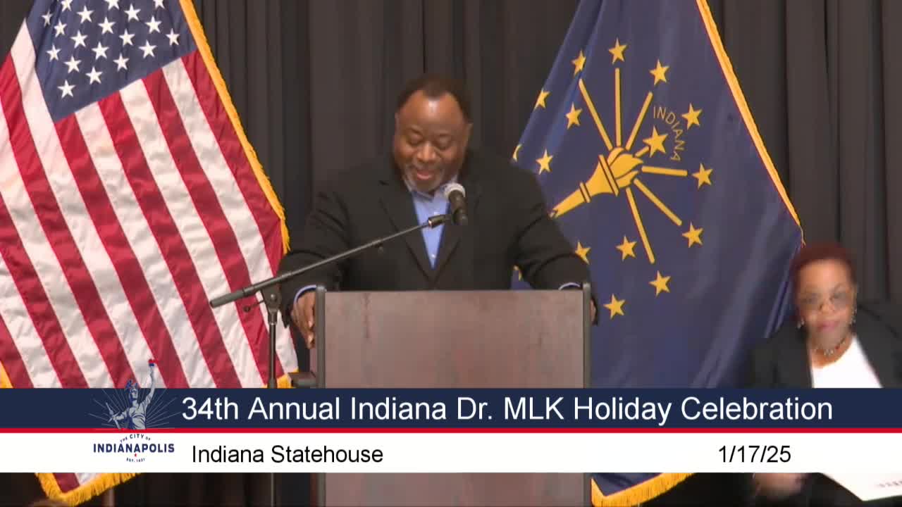 Indiana Civil Rights Commission hosts 34th annual Martin Luther King Jr. celebration at Statehouse