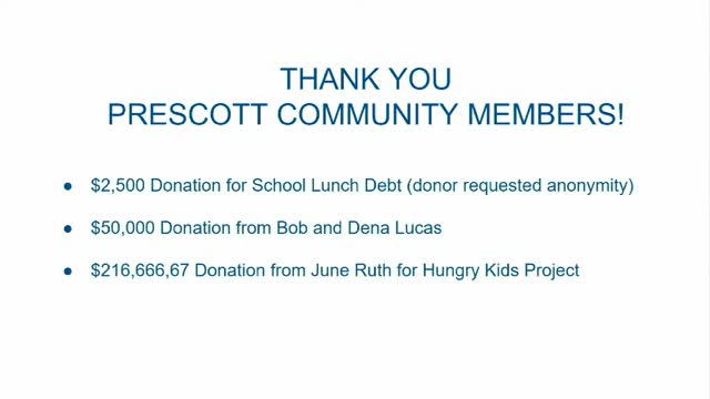 Local donors and estate gifts add tens of thousands to Prescott Unified student supports