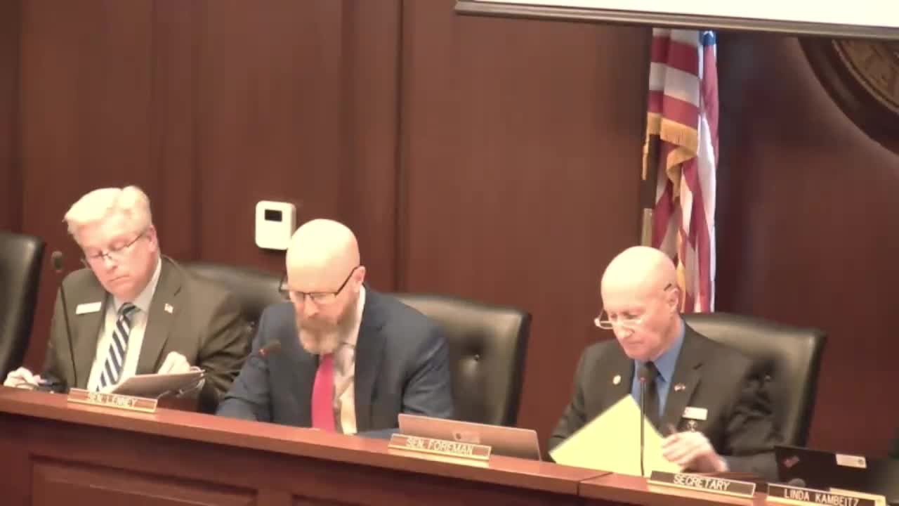 Senate panel approves Industrial Commission workers' compensation rewrite but strikes in‑state office clause