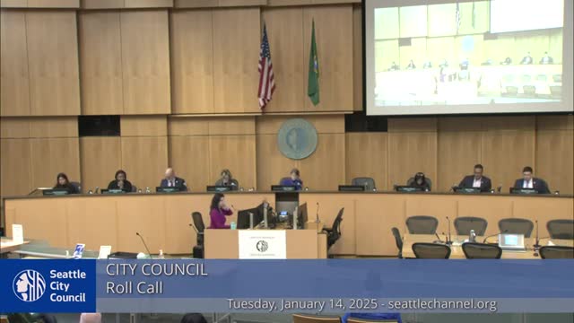 Seattle Council proclaims January 2025 Human Trafficking Prevention Month; survivor groups accept proclamation