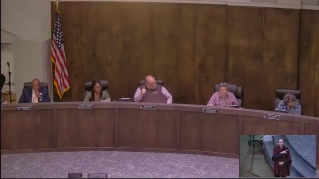 Clarke County board approves district fuel contract; board asks for historical pricing and EV planning