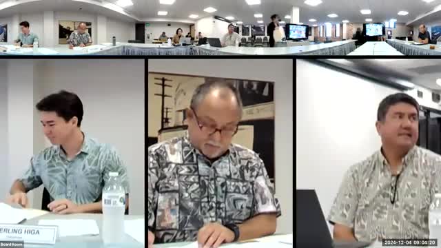 Lessee updates HCDA on wetland restoration, food production and education at Kāneʻohe property
